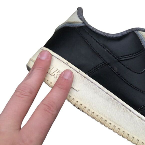 RARE Nike Air Force 1 Low '07 LV8 1 Black Pure Platinum Size 11 - Picture 10 of 16